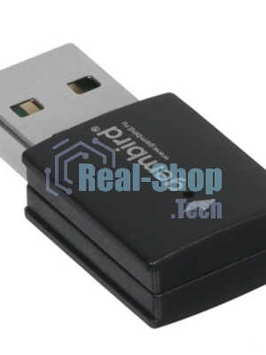 Сетевой адаптер Wi-Fi+Bluetooth Gembird WNP-UA-018 двухдиапазонный мини, 600 Мбит, USB, 802.11b/a/g/n/ac