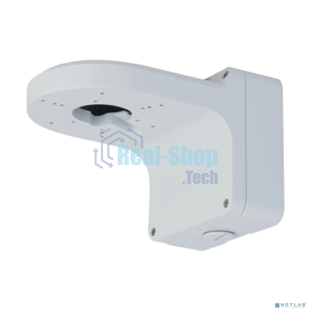 Крепление DAHUA DH-PFB206W на стену с монтажной коробкой, алюминий и сталь, влагозащита, для купольных видеокамер и видеокамер в корпусе типа 