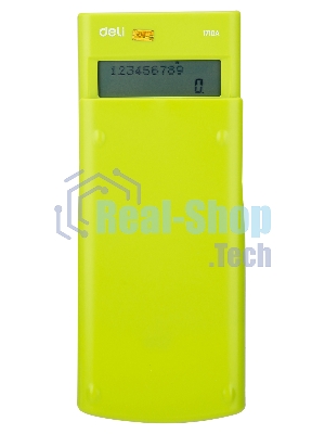 Калькулятор научный Deli E1710A/GRN зеленый 10+2-разр.