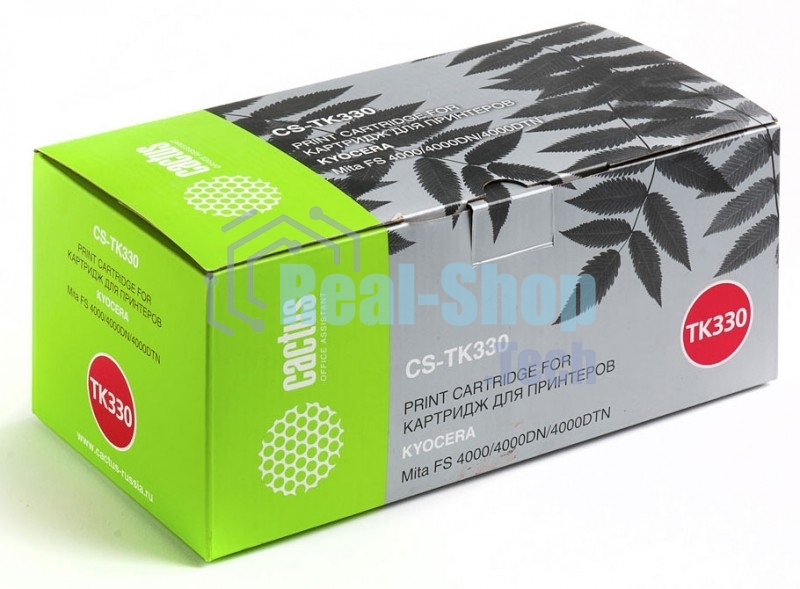 Картридж лазерный Cactus CS-TK330 черный (20 000 стр.) для Kyocera Mita FS 4000/4000DN/4000DTN