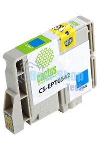 Картридж струйный Cactus CS-EPT0542 голубой (16,2 мл) для Epson Stylus Photo R800/R1800
