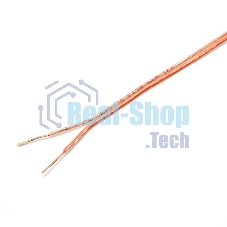 Акустический кабель Cablexpert CC-TC2x0,75-15M, прозрачный, 15 м, бухта