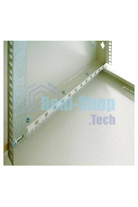 Шкаф настенный ЦМО ШРН-Э-9.500 9U 600x520 мм пер. дв. стекл несъемные бок. пан. серый