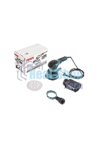 Эксцентриковая шлифовальная машина Makita BO5041 ЭШМ,300Вт,ф125мм,4000-12000об\м,ампл-2.8мм,1.4кг,кор,п\сборник,доп.рукоятка