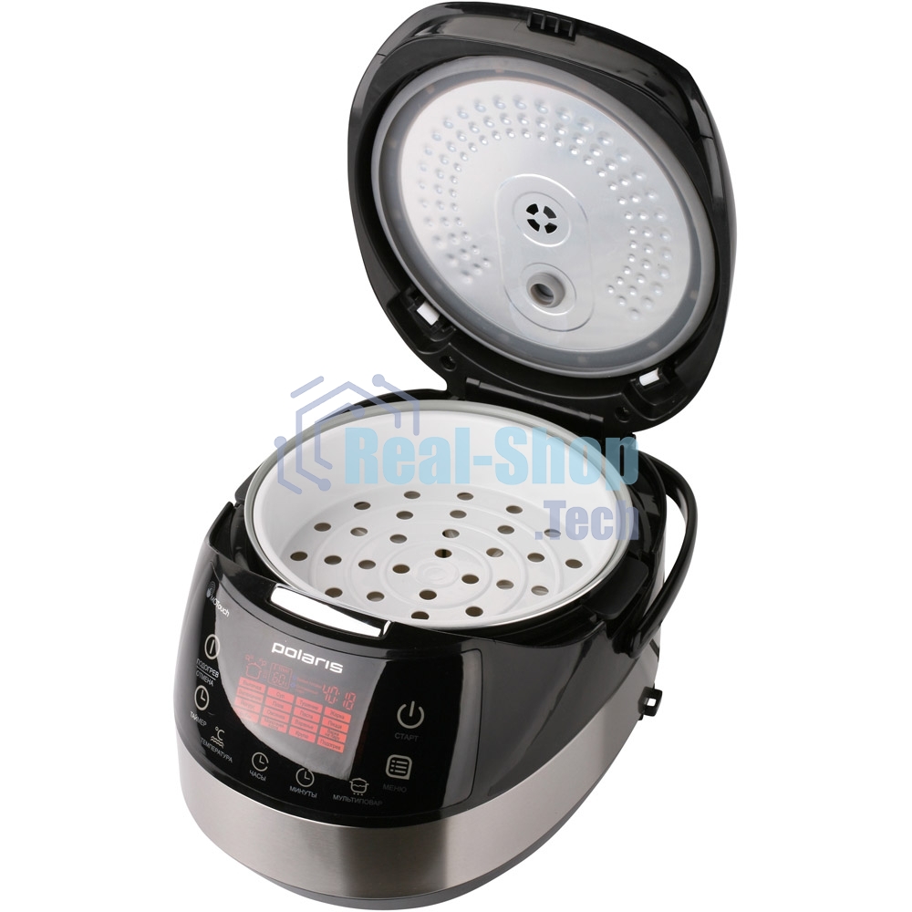 Мультиварка Polaris PMC 0517AD 5л 860Вт серебристый/черный