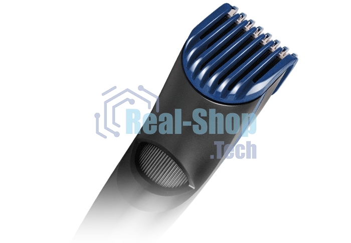 Машинка для стрижки Centek CT-2104 черный/синий DC мотор, аккумулятор, до 50 мин., USB зарядка