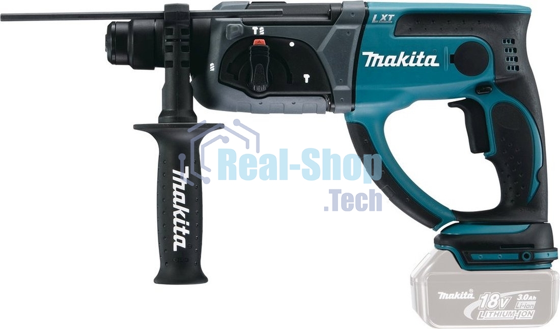 Перфоратор Makita DHR202Z, SDS-plus, 18 В, 1.9 Дж, от аккумулятора