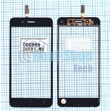 Сенсорное стекло (тачскрин) для Vivo Y55s, черное