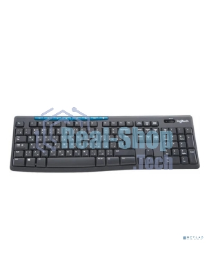 Комплект клавиатура+мышь Logitech MK275 беспроводной, USB, 1000 DPI, голубой/чёрный