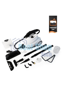 Пароочиститель Bort BDR-2700-R, 2200 Вт; 4 бар; Постоянная подача пара 45 г/мин; Температура пара 143 °С; Емкость бачка 1200 мл; Объем бойлера 1,5 л; Время нагревания 360 с; Время непрерывной работы 35 мин; Длина шланга 2 м; Длина шнура питания 3 м; Разме