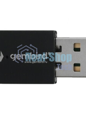 Сетевой адаптер Wi-Fi+Bluetooth Gembird WNP-UA-018 двухдиапазонный мини, 600 Мбит, USB, 802.11b/a/g/n/ac