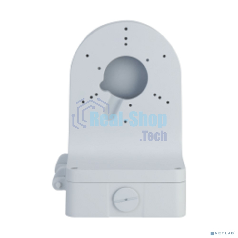 Крепление DAHUA DH-PFB206W на стену с монтажной коробкой, алюминий и сталь, влагозащита, для купольных видеокамер и видеокамер в корпусе типа 