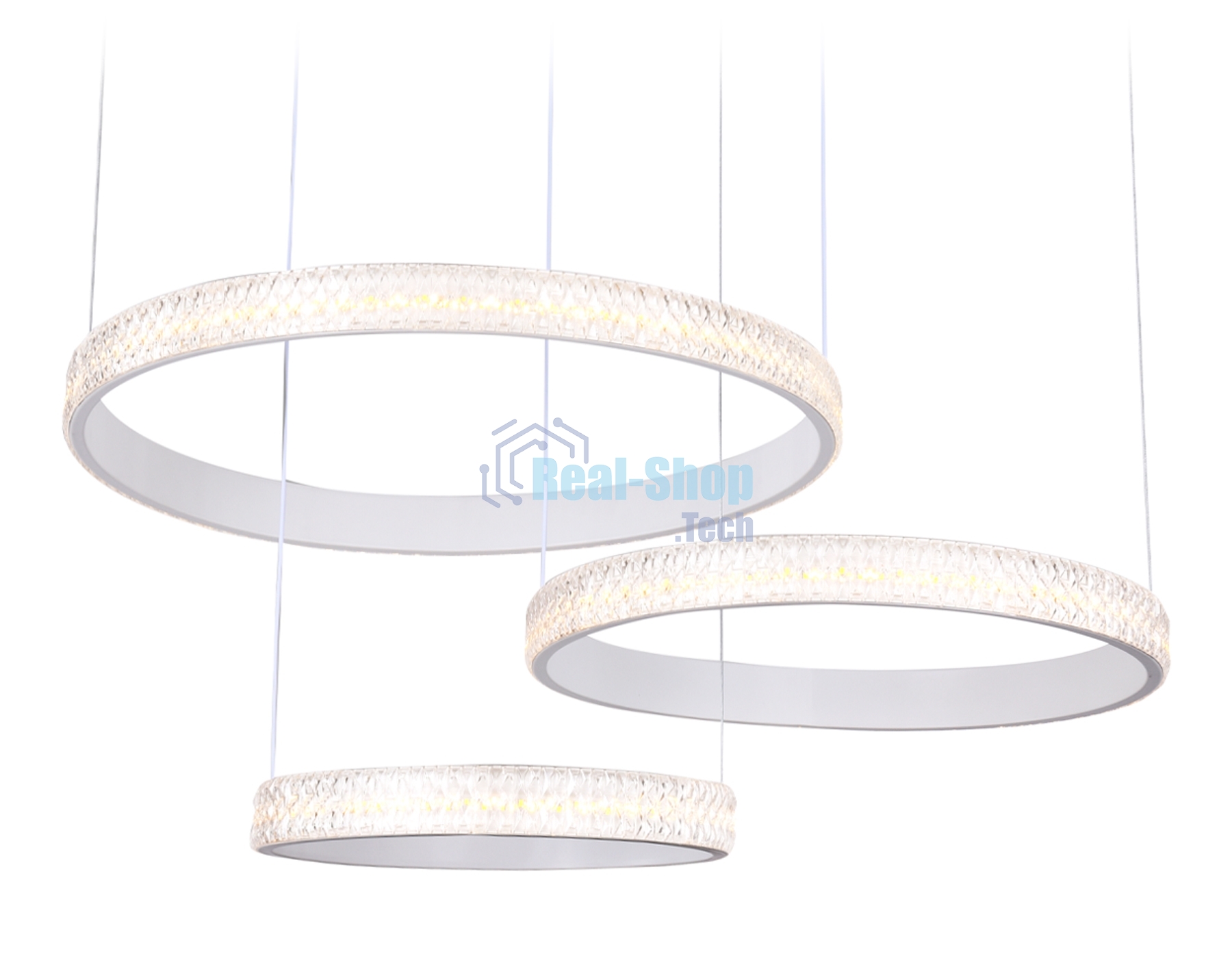 Светильник Ambrella light FA6161 WH белый 99W 720*500*900 (ПДУ РАДИО 2.4)