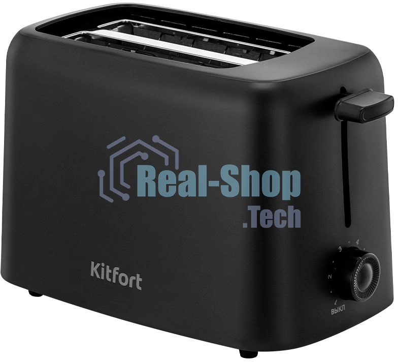 Тостер Kitfort КТ-9977 650Вт черный