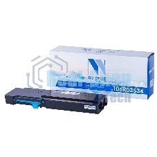 Картридж лазерный NVPrint совместимый NV-106R03534 Cyan для Xerox VersaLink C400/C405 (8000k)