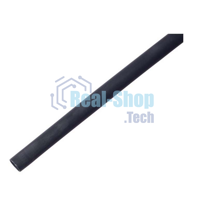 Трубка термоусадочная Rexant 21-9008 двустенная клеевая 18/6 (3:1) 1м черный