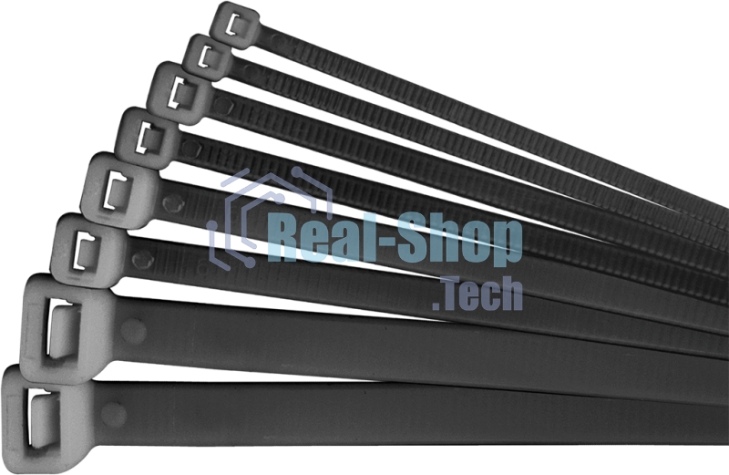 Хомут кабельный Navigator NCT-048-350-100/BL 4.8х350 нейл. черный (уп. 100 шт)