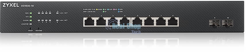 Коммутатор Zyxel NebulaFlex XS1930-10-ZZ0101F 2SFP+ управляемый