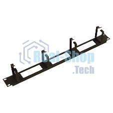 Горизонт. кабельный органайзер с окнами 19