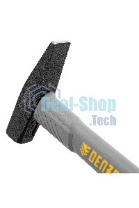 Молоток слесарный Denzel 200 г, кованый, фибергласовая рукоятка c TPR покрытием