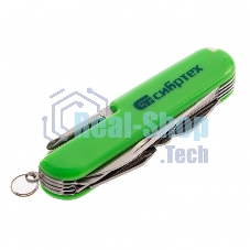 Нож многофункциональный Сибртех компактный размер, 15 функций, 90 мм