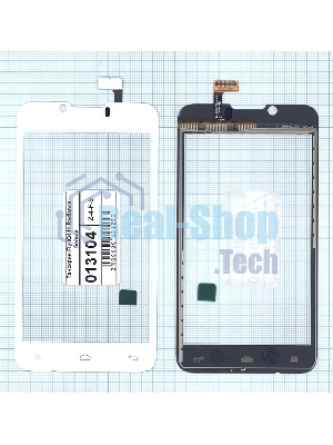 Сенсорное стекло (тачскрин) для Fly IQ441 Radiance, белое