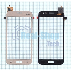 Сенсорное стекло (тачскрин) для Samsung Galaxy J2 SM-J200, золотое