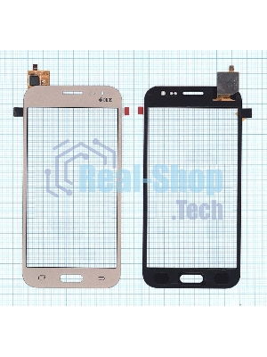 Сенсорное стекло (тачскрин) для Samsung Galaxy J2 SM-J200, золотое