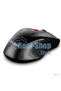 Мышь беспроводная SVEN RX-450W черный, 3200 dpi, радиоканал, USB, кнопки - 6