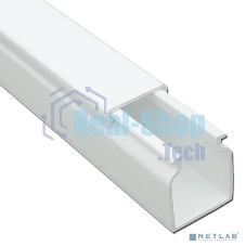 Кабель-канал 60х40 L2000 пластик белый Рувинил РКК-60х40