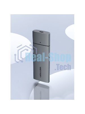 Корпус для SSD Vention USB 3.1 Gen 2-C M.2 NVMe Серый