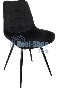 Стул для дома Бюрократ CH-K2_4 комплект 4шт черный Holland 75 металл черный на ножках (CH-K2_1/HL75_4)