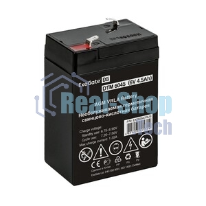 Батарея для ИБП ExeGate EP234535RUS DT 6045/EXG645 (6V 4.5Ah) клеммы F1