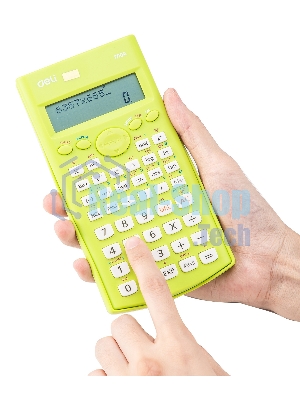 Калькулятор научный Deli E1710A/GRN зеленый 10+2-разр.