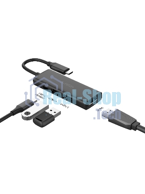 USB-концентратор A4Tech DST-40C, USB Type-C, USB/HDMI, USB Type-C