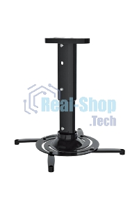 Кронштейн для проектора Cactus CS-VM-PR05M-BK черный макс.10кг настенный и потолочный поворот и наклон