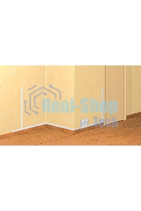 Кабель-канал 20х12.5 L2000 пластик Leg 030008