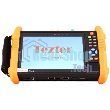 Универсальный монитор-тестер Tezter TIP-HOL-MT-7 AHD/CVI/TVI/CVBS/SDI и IP-видеосистем