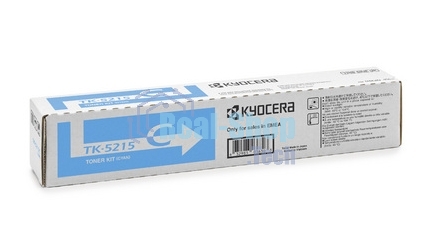 Картридж лазерный Kyocera TK-5215C (1T02R6CNL0) голубой для TASKalfa 406ci 15000 стр.