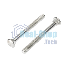 Болт мебельный Kranz DIN 603, 8х80, пакет (2шт.)