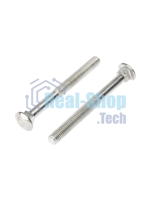 Болт мебельный Kranz DIN 603, 8х80, пакет (2шт.)