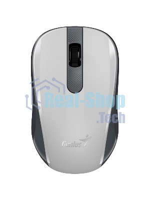 Мышь беспроводная Genius NX-8008S белый/серый, 1200 dpi, радиоканал, USB, кнопки - 3