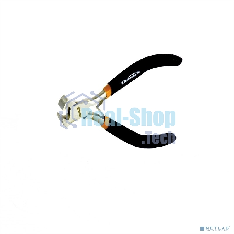 Кусачки торцевые Mini Sparta 105 мм, никелированные, авторазжим