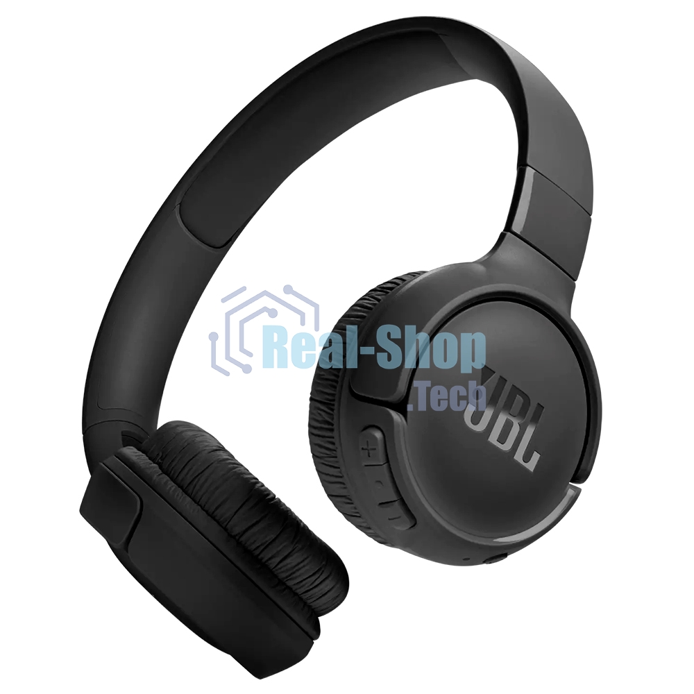 Беспроводные наушники JBL Tune 520BT черный, накладные, Bluetooth, складная конструкция, быстрая зарядка