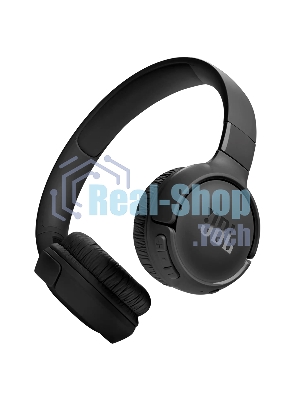 Беспроводные наушники JBL Tune 520BT черный, накладные, Bluetooth, складная конструкция, быстрая зарядка