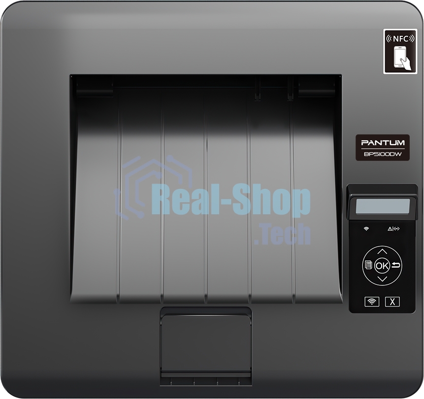 Принтер лазерный PANTUM BP5100DW, A4, ч/б, до 40 стр/мин, 1200 x 1200 dpi, USB, RJ-45, Wi-Fi