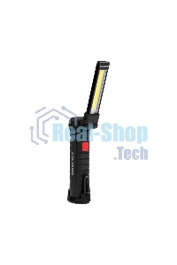 Фонарь многофункциональный Rexant с магнитом, крюком и клипсой, маленький