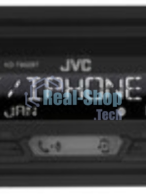 Автомагнитола JVC KD-T902BT, 1 DIN, CD, Bluetooth, USB Type-A, AUX, пульт ДУ, съёмная панель