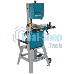 Пила Makita LB1200F ленточная [LB1200F] 900Вт,400\800м\мин,рез-165х305мм,81.2кг,кор,стол на ножках,подсв,угл направляющая+5полотен
