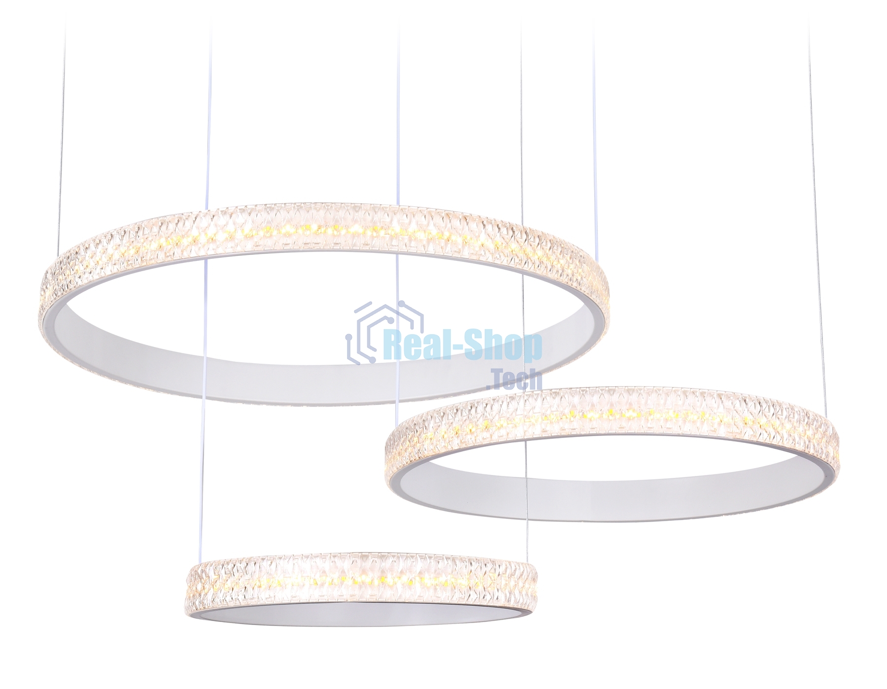 Светильник Ambrella light FA6161 WH белый 99W 720*500*900 (ПДУ РАДИО 2.4)